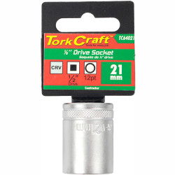 Socket 21mm X 27.8mm 1/2' Drive Crv 12 Point