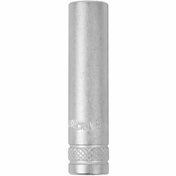Socket 8mm 1/4' Dr Deep Socket Crv 12 Point