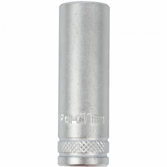 Socket 11mm 1/4' Dr Deep Socket Crv 12 Point Socket 11mm 1/4' Dr Deep Socket Crv 12 Point