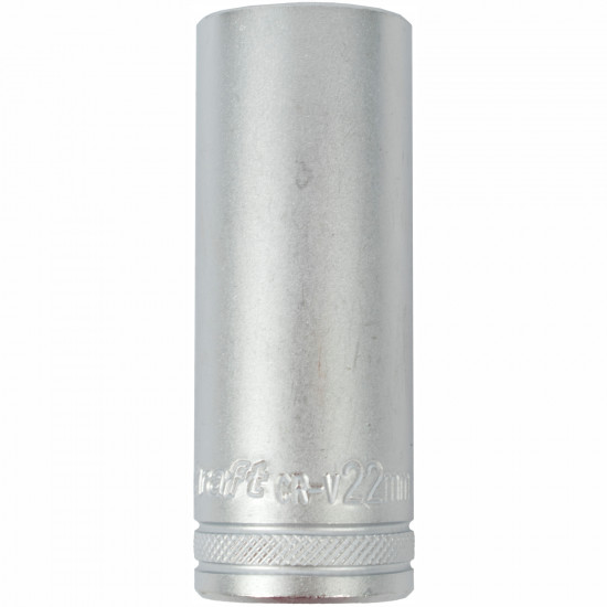Socket 22mm 1/2' Dr Deep Socket Crv 12 Point Socket 22mm 1/2' Dr Deep Socket Crv 12 Point