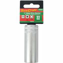 Socket 22mm 1/2' Dr Deep Socket Crv 12 Point