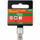 Socket Adaptor 1/4f X 3/8m Square