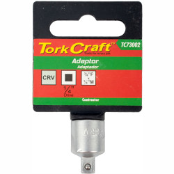 Socket Adaptor 3/8f X 1/4m Square