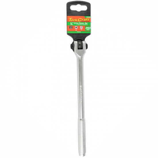 Power Bar 3/8'm Drive 250mm Swivel Head Steel Handle Socket Power Bar 3/8'm Drive 250mm Swivel Head Steel Handle Socket