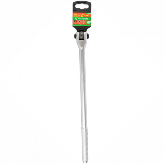 Power Bar 1/2'm Drive 380mm Swivel Head Steel Handle Socket Power Bar 1/2'm Drive 380mm Swivel Head Steel Handle Socket