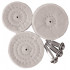 3 Pce White Buff Set All Portable Drills