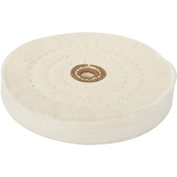Buffing Pad Medium 150mm To Fit 12.5mm Arbor/spindle - White