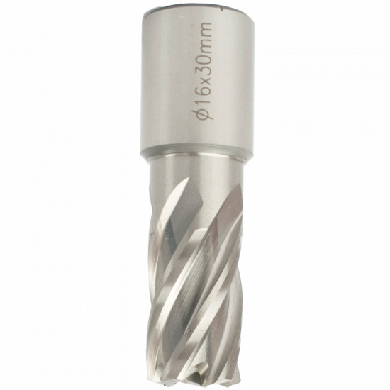 Annular Hole Cutter Hss 16 X 30mm Weld Shank 19.05mm Annular Hole Cutter Hss 16 X 30mm Weld Shank 19.05mm