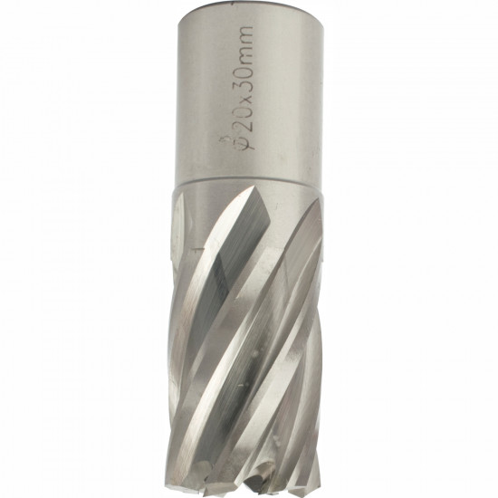 Annular Hole Cutter Hss 20 X 30mm Weld Shank 19.05mm Annular Hole Cutter Hss 20 X 30mm Weld Shank 19.05mm