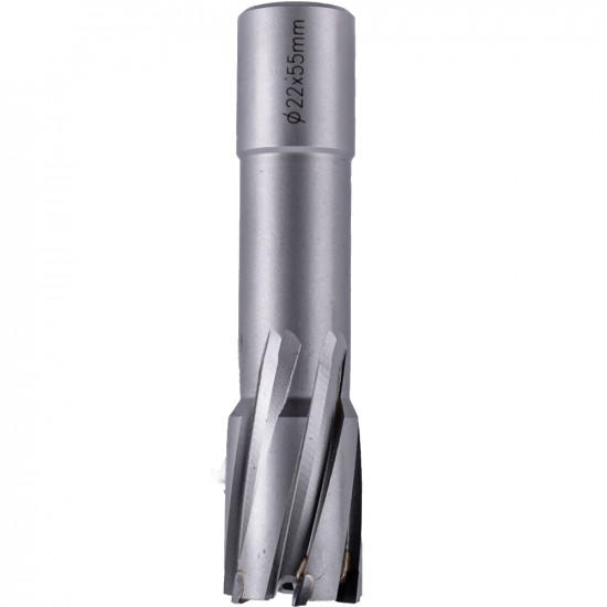 Annular Hole Cutter Tct 22 X 55mm Weld Shank 19.05m Annular Hole Cutter Tct 22 X 55mm Weld Shank 19.05m