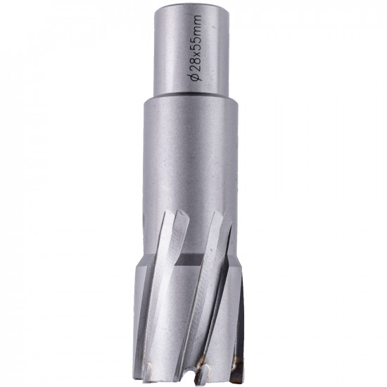 Annular Hole Cutter Tct 28 X 55mm Weld Shank 19.05mm Annular Hole Cutter Tct 28 X 55mm Weld Shank 19.05mm