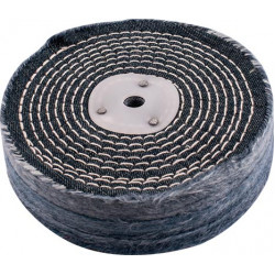 Colour Buff/mop 150mm X 3 Section X 30mm Thick 1/2' Hole