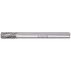 Rotary Burr Tungsten 6x16x6mm Cylindrical