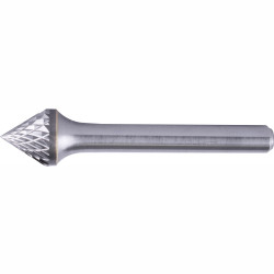 Rotary Burr Tungsten 12x10x6mm 60 Degree Cone