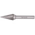 Rotary Burr Tungsten 12x25x6mm Conical Straight