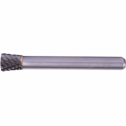 Rotary Burr Tungsten 8x10x6mm Inverted Cone