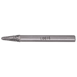 Rotary Burr Tungsten 6x16x6mm Conical