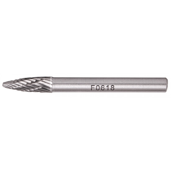 Rotary Burr Tungsten 6x18x6mm Round Point Rotary Burr Tungsten 6x18x6mm Round Point