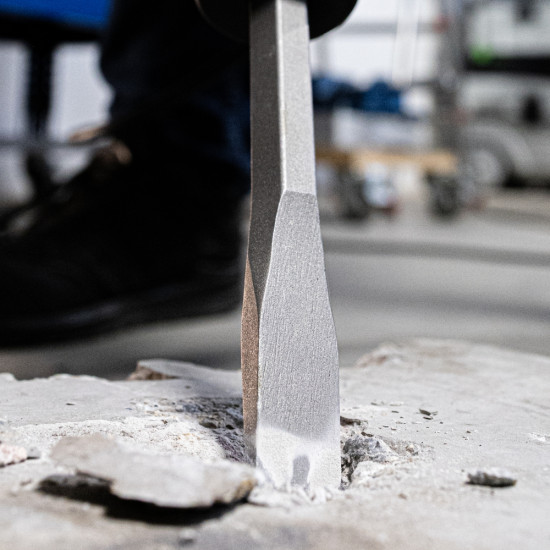 Chisel Hex 17mm Flat 22mm X 400mm Chisel Hex 17mm Flat 22mm X 400mm