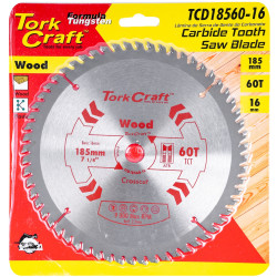 Blade Tct 185 X 60t 16mm General Purpose Cross Cut