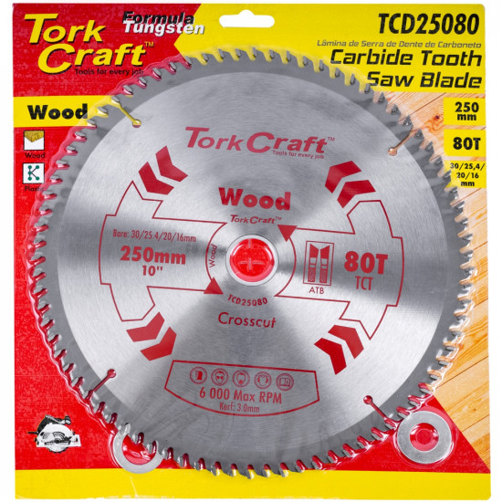 Blade Tct 250 X 80t 30/1/20/1 General Purpose Cross Cut Smooth Blade Tct 250 X 80t 30/1/20/1 General Purpose Cross Cut Smooth