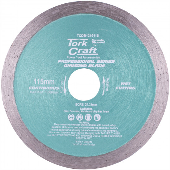 Diamond Blade 115mm Continues Rim Hot Pressed Contractor Diamond Blade 115mm Continues Rim Hot Pressed Contractor