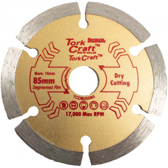 Diamond Blade 85mm X 15mm Segmented Profesional Diamond Blade 85mm X 15mm Segmented Profesional