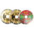 Diamond Blade Segmented 115mm Professional Bulk 3 Pack Shrink