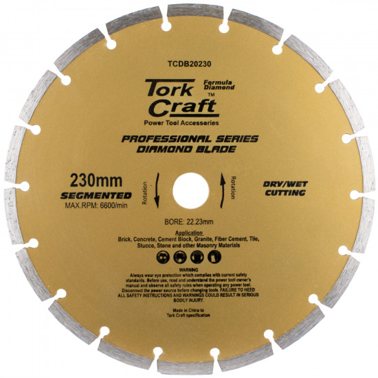 Diamond Blade 230mm Segmented Profesional Diamond Blade 230mm Segmented Profesional