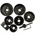Downlighter Holesaw Set 6pce 51 60 64 72 75 86