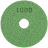 100mm Diamond Wet Polishing Pad 1000 Grit Dark Green