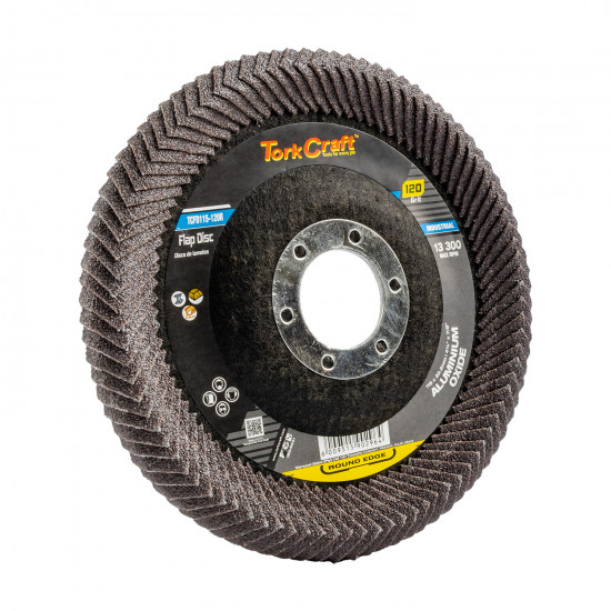 Flap Disc Round Edge A/o 115mm 120 Grit Flat Flap Disc Round Edge A/o 115mm 120 Grit Flat