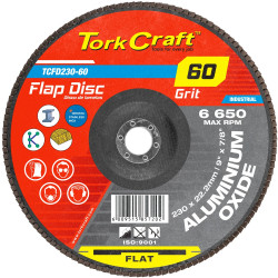 Flap S&ing Disc 230mm 60grit A/o