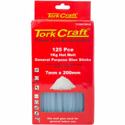 Glue Stick 07 X 200mm 125pc 1kg Hot Melt Gen. Purpose Eva 18000cps
