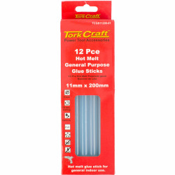 Glue Stick 11 X 200mm 12pc Hot Melt Gen. Purpose Eva 18000cps