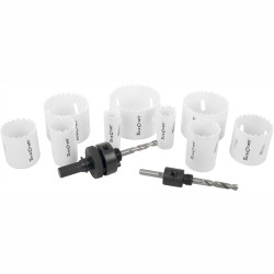 Holesaw Set 13pc In Case Bi-metal