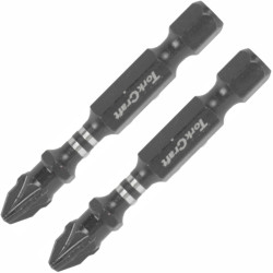 Impact Pozi.2 X 50mm Power Bit 2/card Pz2
