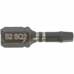Impact Square Sq No.2 X 25mm Ins Bit Bulk