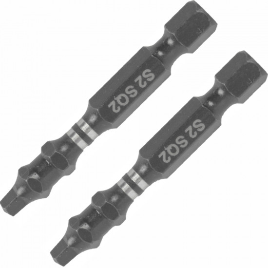Impact Square Sq No.2 X 50mm Pwr Bit 2/card Sq2 Impact Square Sq No.2 X 50mm Pwr Bit 2/card Sq2