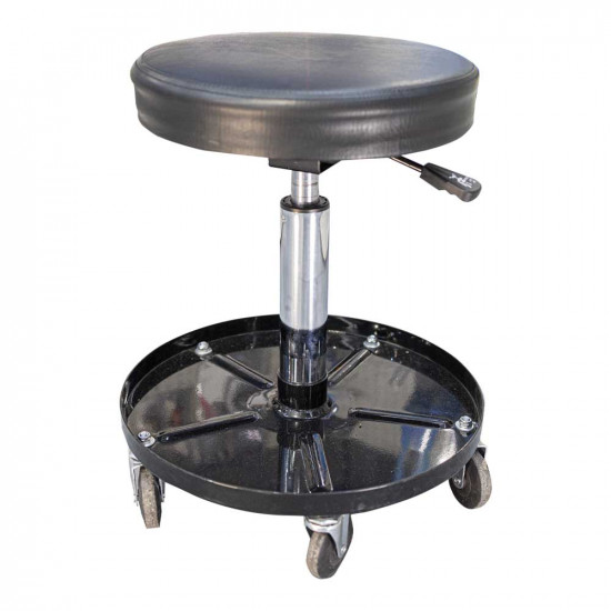 Mechanic Chair Adj. Round Seat & Tool Tray Mechanic Chair Adj. Round Seat & Tool Tray