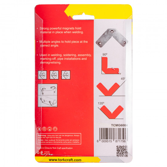 Magnetic Welding Holder 9kg P/force 45-90-135 Deg. Multi Angle