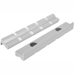 Vice Jaws Magnetic Alum. 200mm X 32mm 2pc Prism Face
