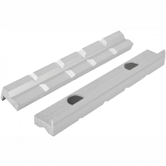 Vice Jaws Magnetic Alum. 200mm X 32mm 2pc Prism Face Vice Jaws Magnetic Alum. 200mm X 32mm 2pc Prism Face