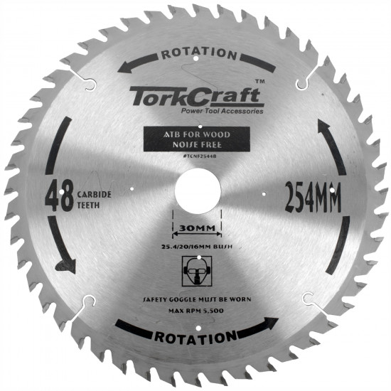 Blade Tct Noise Free 254x48t 30/1/20/16 Blade Tct Noise Free 254x48t 30/1/20/16