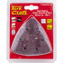 Oscillating Sandpaper A/o 93mm 10pc Delta Shape 120grit