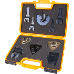 Quick Change Oscillating All Round Purpose Accessory Set 10pc