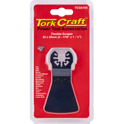 Quick Change Flexible Scraper 52x45mm(2-1/16'x1-3/4')
