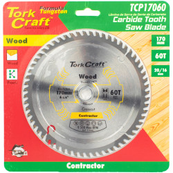 Blade Contractor 170x60t 20/16 Circular Saw Tct
