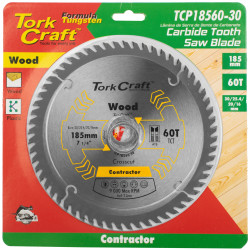 Blade Contractor 185x60t 30/20/16/1 Circular Saw Tct