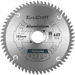 Blade Contractor Alum 185 X 60t 30 Circular Saw Tct
